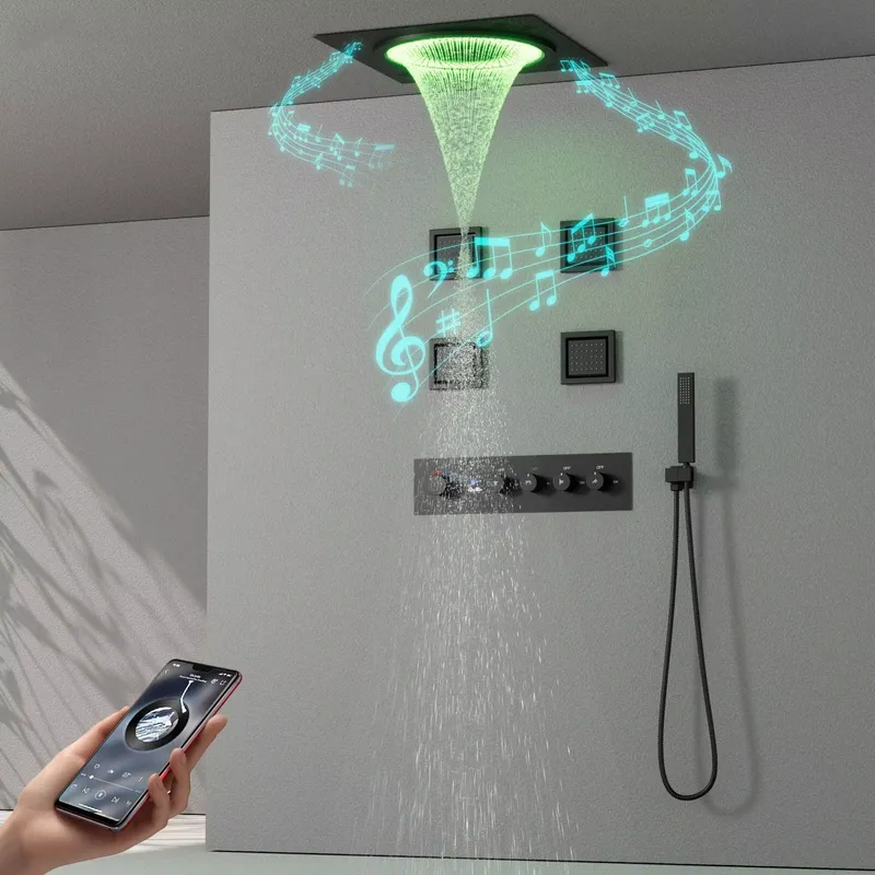 Ensemble de douche LED intelli - Spa & Wellness Paradies Braunschweig avis et prix