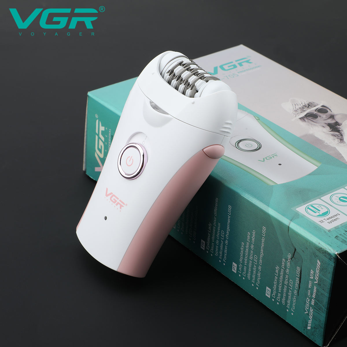 VGR 705 épilateur professionne - Epilator Wireless avis et prix