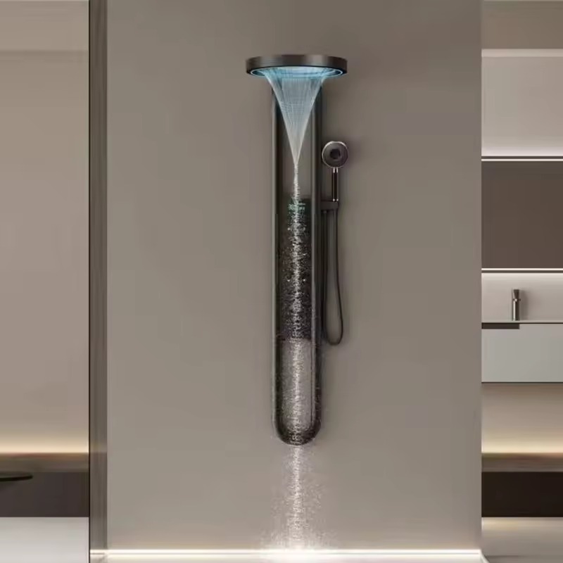 Système de douche thermostatiq - Spa & Wellness Paradies Braunschweig avis et prix