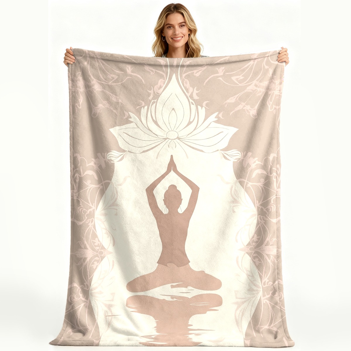 Couverture de méditation de yo - Spa Wellness Yoga avis et prix