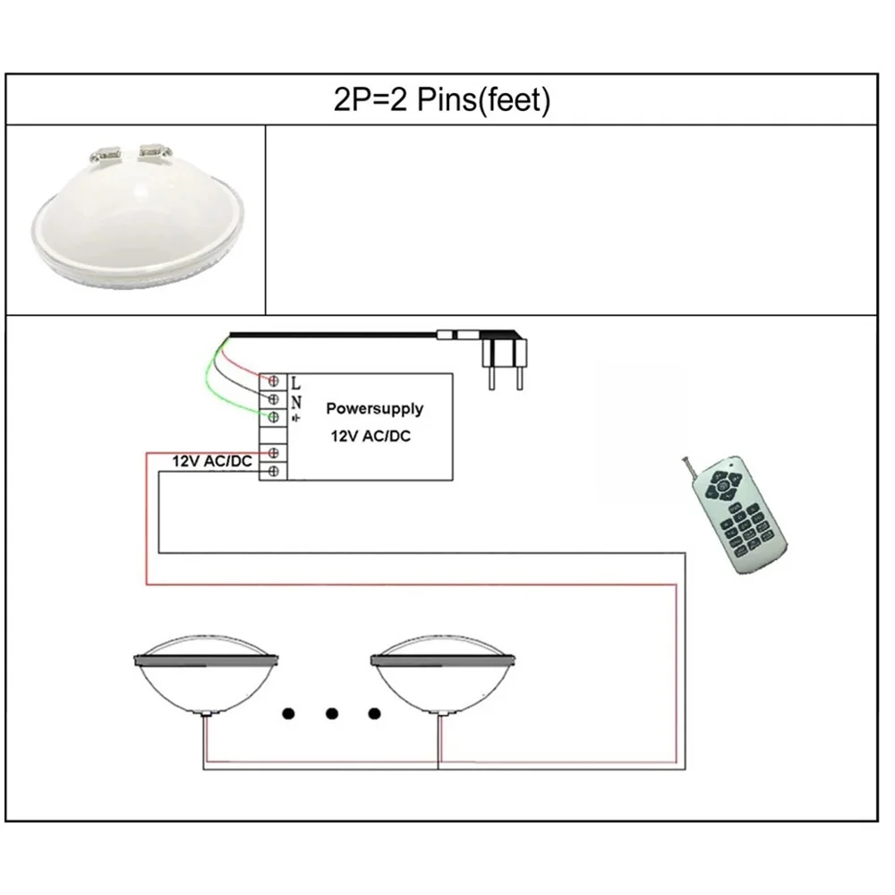 45W RGB LED lumières sous-mari - Xy Spa & Wellness avis et prix